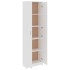 Armario de pasillo de madera contrachapada blanco 55x25x189