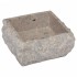 Lavabo gris mármol 30x30x13