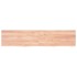 Estante pared madera roble tratada marrón claro 180x40x(2-4)