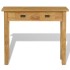 Mesa consola madera de teca maciza 90x30x80