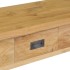 Mesa consola madera de teca maciza 90x30x80