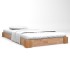 Estructura de cama madera maciza de roble 120x200