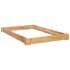 Estructura de cama madera maciza de roble 120x200