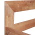 Estructura de cama de madera maciza de roble 160x200