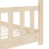 Estructura de cama infantil de madera maciza de pino 70x140