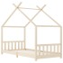 Estructura de cama infantil de madera maciza de pino 90x200