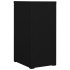 Armario archivador de acero negro 46x62x102,5