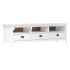 Mueble de TV Hill madera maciza de pino blanco 158x40x47