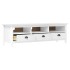 Mueble de TV Hill madera maciza de pino blanco 158x40x47