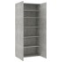 Mueble zapatero madera contrachapada gris 80x35,5x180