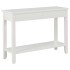 Mesa consola de madera blanco 110x35x80