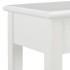 Mesa consola de madera blanco 110x35x80