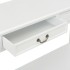 Mesa consola de madera blanco 110x35x80