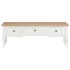 Mueble para TV de madera blanco 100x35x35