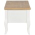 Mueble para TV de madera blanco 100x35x35