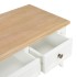 Mueble para TV de madera blanco 100x35x35