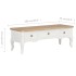 Mueble para TV de madera blanco 100x35x35