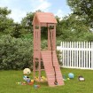 Casita infantil con pared de escalada madera abeto Douglas