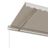 Toldo retráctil automático crema 350x250