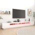 Mueble para TV con luces LED blanco 300x35x40