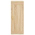 Aparador de madera contrachapada roble Sonoma 34,5x34x180