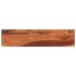 Estantes de pared 2 unidades madera maciza acacia 112x20x26