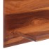 Estantes de pared 2 unidades madera maciza acacia 112x20x26