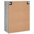 Armarios de pared 2 unidades gris Sonoma 69,5x34x90