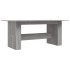 Mesa de comedor madera de ingeniería Sonoma gris 180x90x76