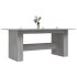 Mesa de comedor madera de ingeniería Sonoma gris 180x90x76