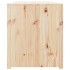 Mueble de cocina de exterior madera maciza de pino 106x55x64