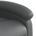 Sillón reclinable eléctrico de cuero sintético