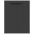 Armario de almacenaje exterior PP negro 65x37x85