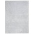 Alfombra de pelo corto suave lavable HUARTE gris 200x280