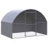 Gallinero de exterior de acero galvanizado 3x2x2