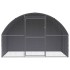 Gallinero de exterior de acero galvanizado 3x2x2