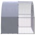 Gallinero de exterior de acero galvanizado 3x2x2