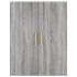 Aparador alto madera contrachapada gris sonoma 69,5x34x180