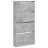 Mueble zapatero 4 cajones abatibles gris hormigón