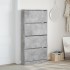 Mueble zapatero 4 cajones abatibles gris hormigón