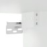 Muebles de TV de pared con LED 4 pzas madera ingeniería