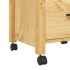 Carrito de cocina MONZA madera maciza de pino 48x40x90