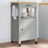 Carrito de cocina MONZA madera maciza de pino 48x40x90