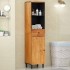 Mueble de baño madera maciza de acacia 38x33x160