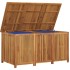 Caja de almacenaje de jardín madera maciza acacia 150x80x75