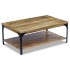 Mesa de centro madera de mango 100x60x38