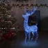 Reno navideño acrílico XXL 250 LEDs azules 180