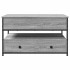 Mesa de centro madera ingeniería metal gris Sonoma 85x50x50