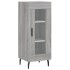 Aparador alto madera contrachapada gris Sonoma 34,5x34x180