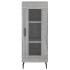 Aparador alto madera contrachapada gris Sonoma 34,5x34x180